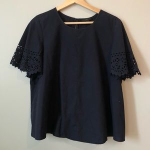 Jcrew navy top